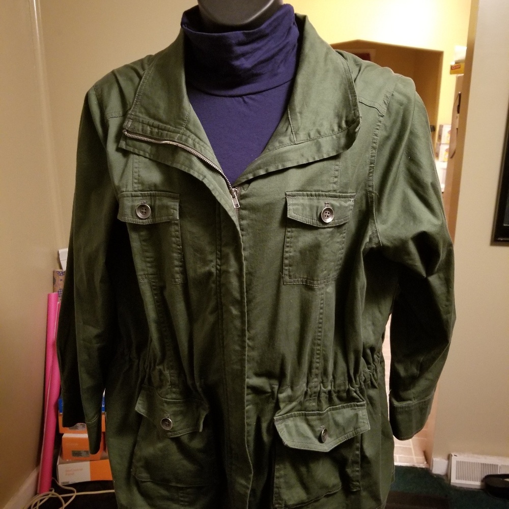 Green jacket